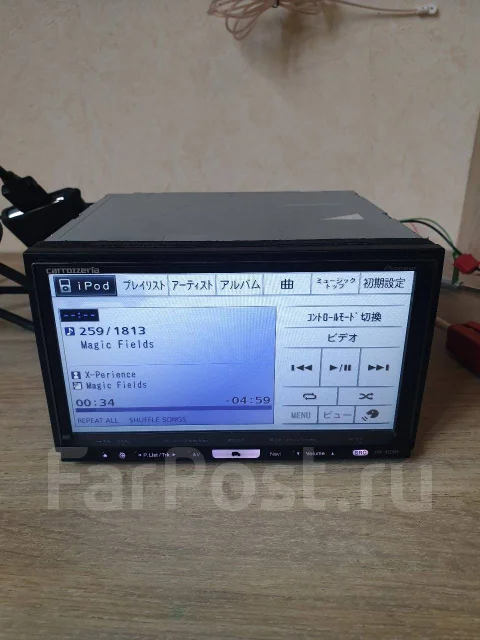 Carrozzeria HRZ 900zz HDD DVD ipod/iPhone BT, 2 DIN — 178x100 мм 
