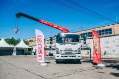 Isuzu Forward. Isuzu forward с кму palfinger, 8 000 куб. см., 8 000 кг.