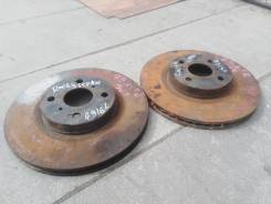 Диск тормозной. Toyota: Yaris, Ractis, Spade, Vitz, Corolla Axio, Porte, Corolla Fielder, Passo Sette, Corolla, Belta Двигатели: 1KRFE, 1NRFE, 1NZFE...