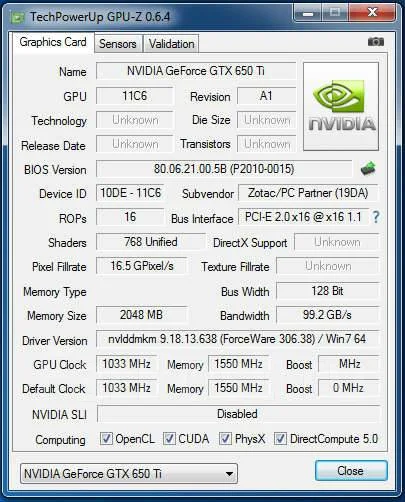 GeForce GTX 650 Ti ����