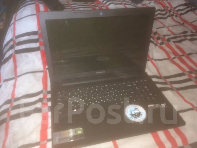 Lenovo G505S. 15.6", 2 500����, ��� 8 ��, ���� 1 000���, WiFi: 1, Bluetooth: 1, ����������� �� 4��. ����