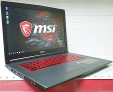 MSI GV72. 17.3", 2,8 ГГц, ОЗУ 8 Гб, диск 1 128 Гб, WiFi, Bluetooth, аккумулятор на 3 ч.