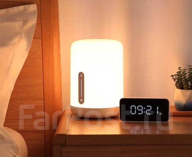 Прикроватная лампа xiaomi mi bedside lamp 2 ru eac mue4093ru