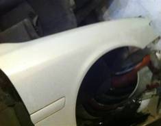 Продам правое крыло на тойота чайзер 2001 г. Цвет белый. в Шимановске Крыло. Toyota Chaser, GX105, GX100 1GFE