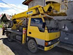 Mitsubishi. Автовышка 14 метров, 4 000 куб. см., 14,00 м.
