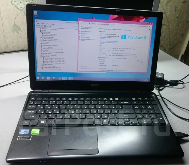 Acer Aspire E1-570G-53334G50Mnkk. 15.4", 1,8����, ��� 8 ��, ���� 500���, WiFi: 1, Bluetooth: 1, ����������� �� 2��. ����