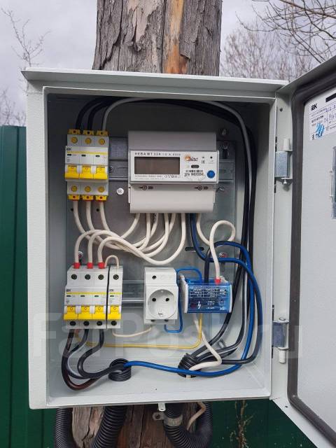 Подключение к электросетям . Выполнение технических условий. Заземление ...