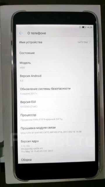 LeEco [LeTV] One. �/�, �����������, ������, 4G LTE, Dual-SIM ����