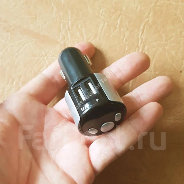 Классный авто FM модулятор (трансмиттер) X10 с bluetooth и зарядное ...