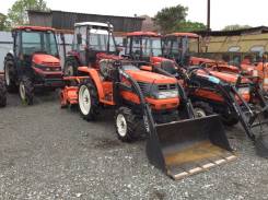 Kubota. Минитрактор 4вд, 20 л.с.