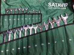 Ключи рожково-накидные. Sata vip 6mm-32mm. Отличное качество. Доставка во Владивостоке Ключи рожково-накидные.