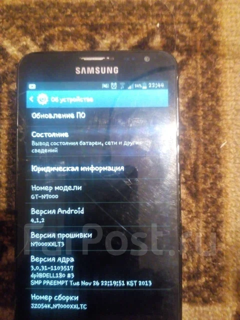 Samsung Galaxy Note. �/�, ������, 3G ����
