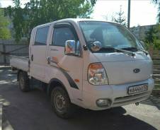 Kia Bongo III. Продам отличный грузовик KIA Bongo III, 3 000 куб. см., 1 200 кг., 4x4