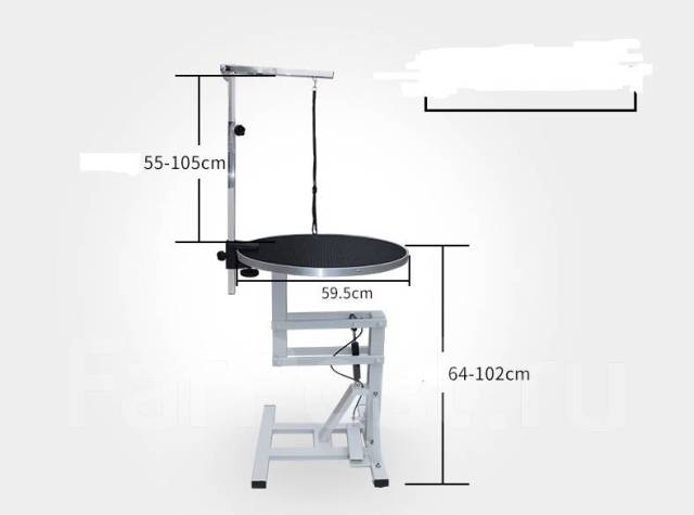 Стол для груминга размеры