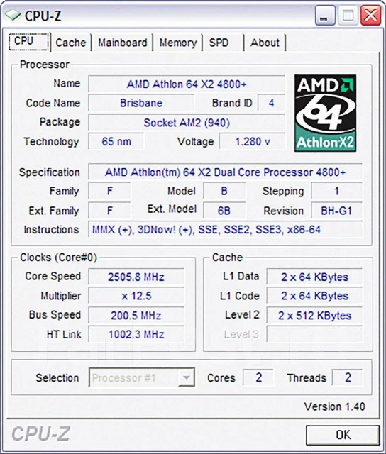AMD Athlon 64 X2 4800+ ����