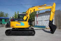 Komatsu PC128US. Экскаватор 2014г. в В России НЕ Работал !, 0,60 куб. м.