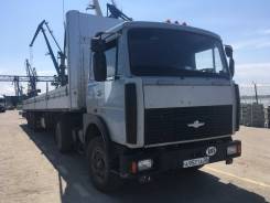 МАЗ 54329-020. МАЗ с прицепом европа BURG c Работой, 11 000 куб. см., 25 000 кг., 4x2