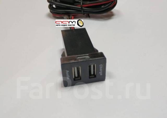 Usb в заглушку тойота