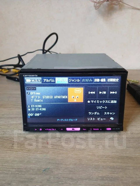 Carrozzeria HRZ 900 HDD DVD ipod/iPhone BT, 2 DIN — 178x100 мм, б 
