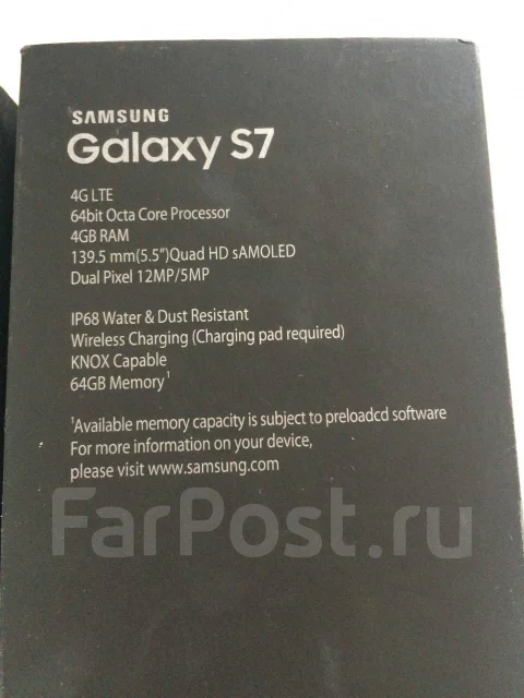 Samsung Galaxy S7. �����, ������, 4G LTE ����