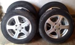 Комплект колёс (4шт) на литых дисках Manaray Euro 195/65/R15. 6.0x15" 5x114.30 ET50