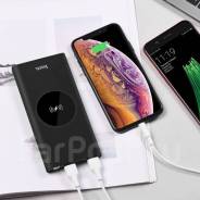 Внешний аккумулятор беспроводной ‘Hoco-J37’ чёрный 10000mAh во Владивостоке Аккумуляторы внешние.