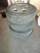 Литые диски Тойота с зимними шинами. x15" 5x100.00