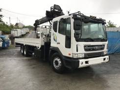 Daewoo Novus. Самогруз . Стрела HIAB 190T - 8 тонн., 11 051 куб. см., 15 000 кг., 6x4