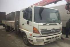 Hino 500. Автомобиль грузовой бортовой с манипулятором HINO 500 4364C4, 2008 г. в, 7 684 куб. см., 6 000 кг., 4x2. Под заказ