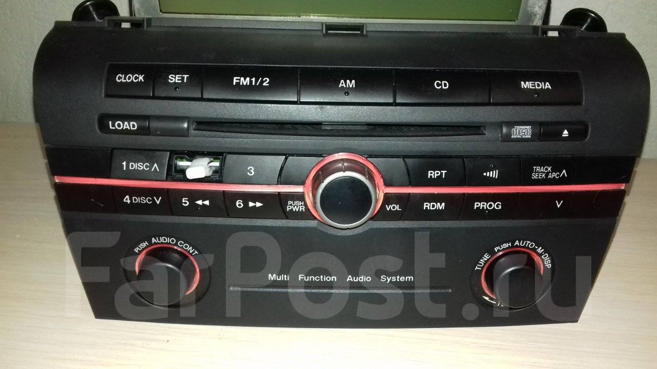 Разбор передней панели для снятия магнитолы - Mazda Premacy (3G), 2 л, 2017 года