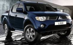 Mitsubishi L200, 2007 в Санкт-Петербурге Mitsubishi L200. ПТС 2007 2,5 дизель 4WD темно-синий