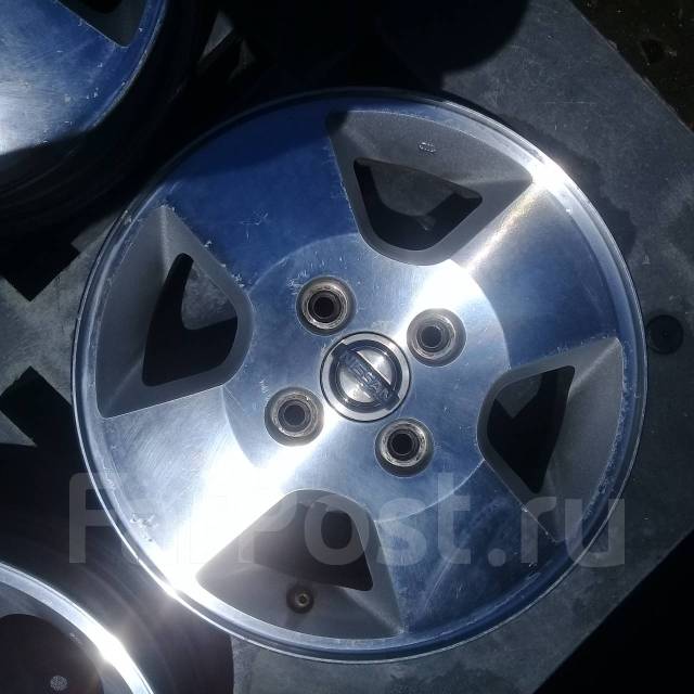 Диски литые Suzuki R13, 4-100, 13", 1 шт, 4x100, 54,1 мм. 4 шт, б/у, в ...