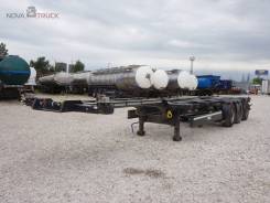 Cimc. Полуприцеп-контейнеровоз SC03, 36 965 кг.
