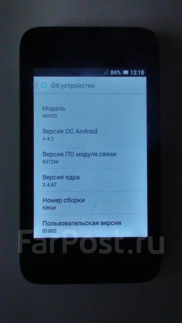 Alcatel Pixi 3 3.5 4009D. �/�, �����, 3G, Dual-SIM ����