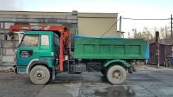 Unic. Самосвал HINO с КМУ, 13 250 куб. см.
