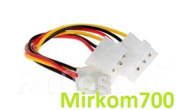 Переходник питания видеокарты 2xMolex на 6-pin