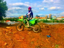 Kawasaki KX 125. 125����. ��., ��������, ��� ���, � �������� ����