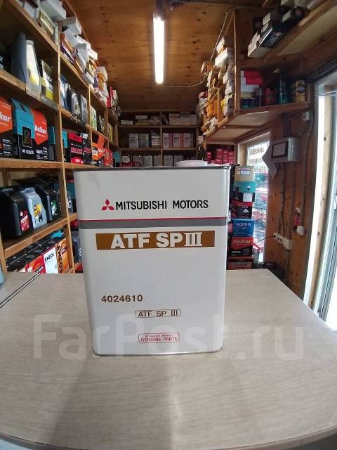 Масло трансмиссионное Mitsubishi DIA Queen ATF SP III, 4024610 ...