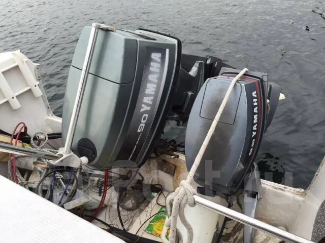 Yamaha Fish 24. ����� 7��., ��������� ���������, 90��.�., ������. ��� ����� �� ������������ ����