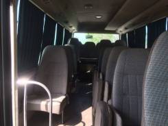 Toyota Coaster. Автобус и прицеп с креплением