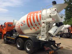 КамАЗ. Автобетоносмеситель 5814Z9 на шасси Камаз 6520, 6 700 куб. см., 9,00 куб. м.