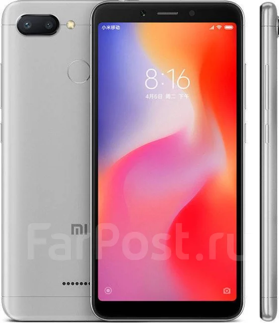 Xiaomi Redmi 6. �����, 64 ��, �����������, 3G, 4G LTE, Dual-SIM. ��� ����� �� ������������ ����