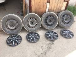 Комплект 14’ всесезонных колес Dunlop. x14" 4x100.00 ЦО 56,0 мм.