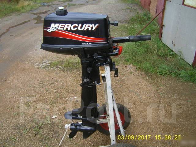 Продам лодочный мотор Меркурий М5, двухтактный Mercury - Лодочные ...