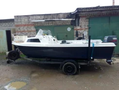 Yamaha Fish 17. 1997 ���, ����� 5,5��., ��������� ���������, 60��.�., ������ ����
