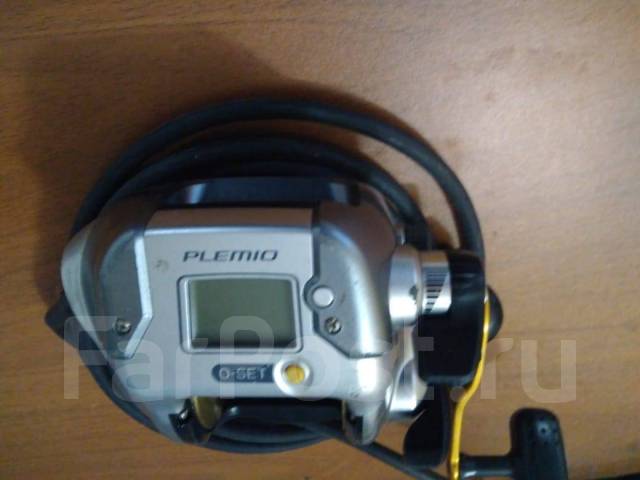 Мультипликаторная Электрическая катушка Shimano Plemio 3000, б/у, в ...