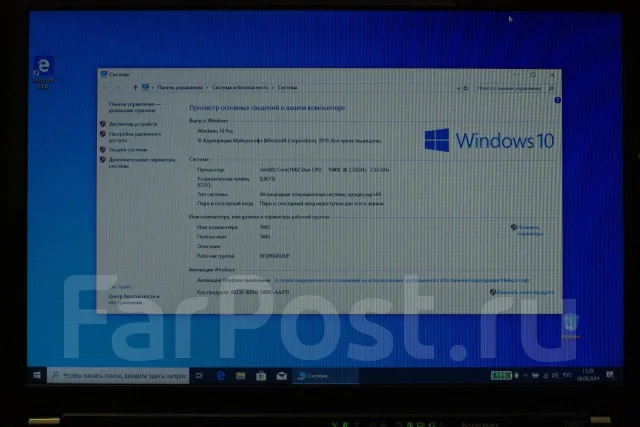 Lenovo ThinkPad T400. 14.1", 2,5����, ��� 8 ��, ���� 380���, WiFi: 1, Bluetooth: 1, ����������� �� 1��. ����