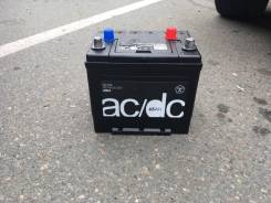 Аккумулятор AC/DC 75D23L, 65 а/ч, 600А, клеммы толстые во Владивостоке AC/DC. 65 А.ч., Обратная (левое), производство Россия