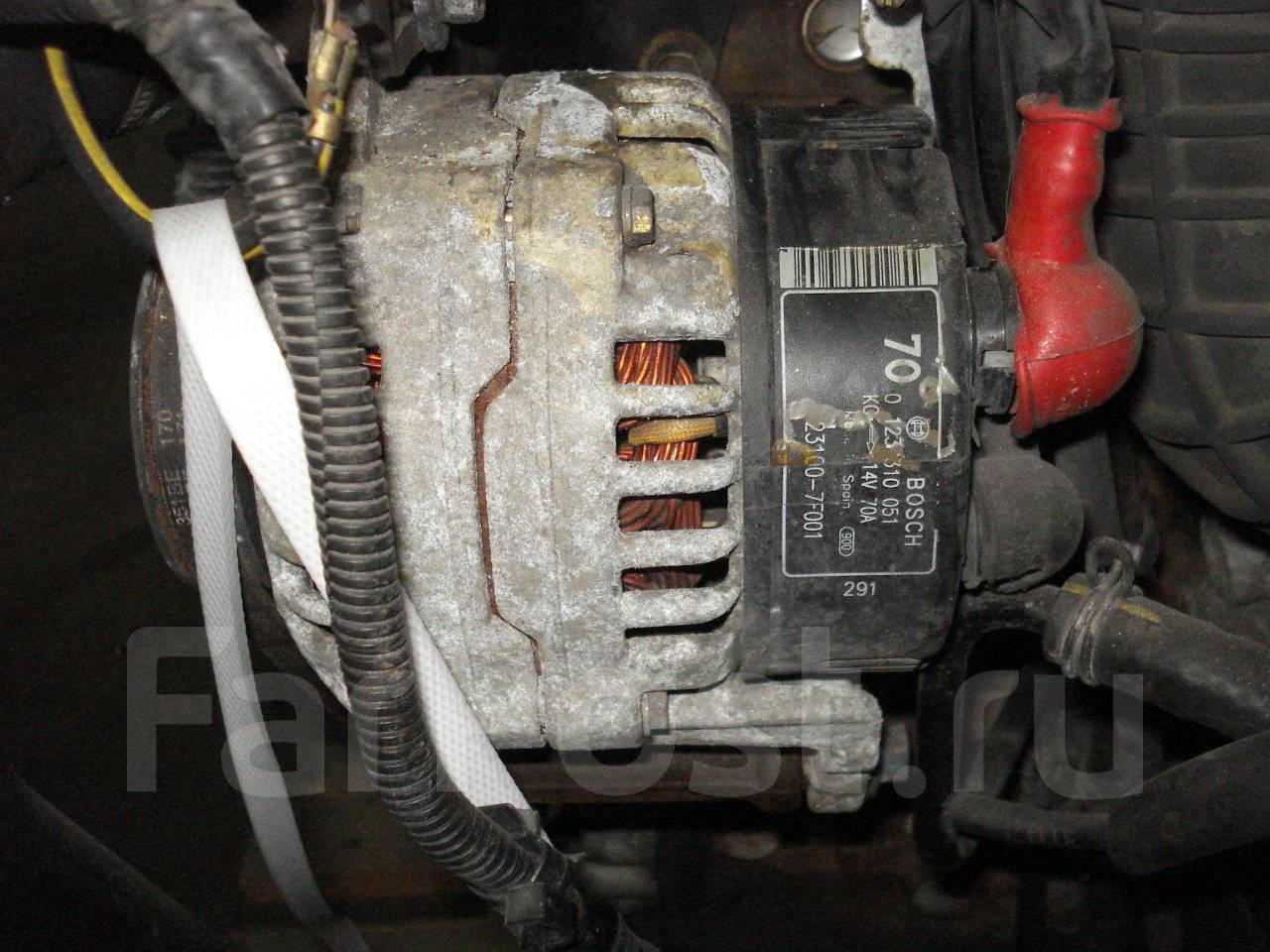 Замена штатного регулятора генератора на Nissan atlas td27t - DRIVE2