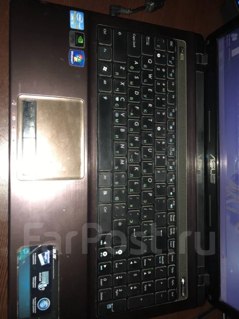 Asus K53SD. 15.6", 2,3����, ��� 6 ��, WiFi: 1, Bluetooth: 1 ����